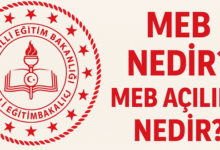 meb açılımı nedir